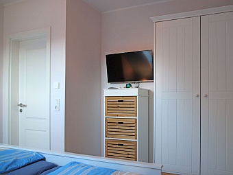 Das dritte Schlafzimmer im Dachgeschoss - einschlafen und in die Sterne gucken